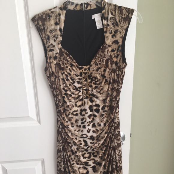 Cache Leopard print dress - Picture 1 of 4